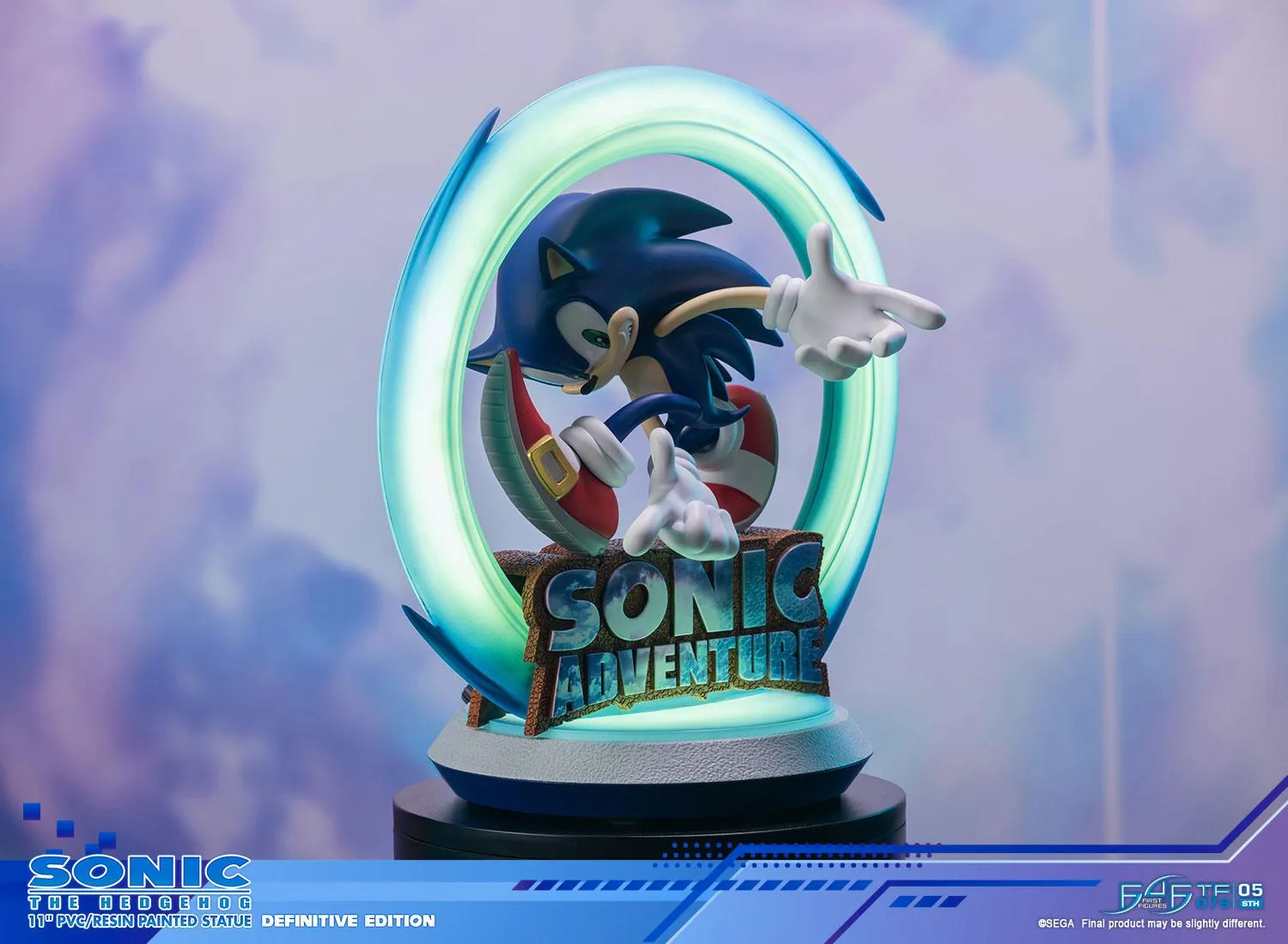 First 4 Figures Sonic Adventure Sonic statueta PVC Definitive