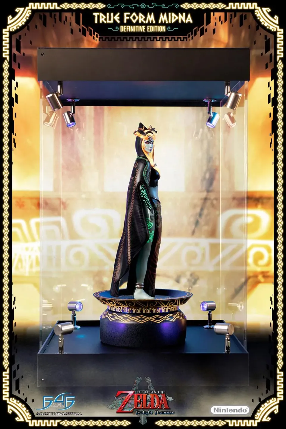 First 4 Figures Zelda True Form Midna Definitive statuetă