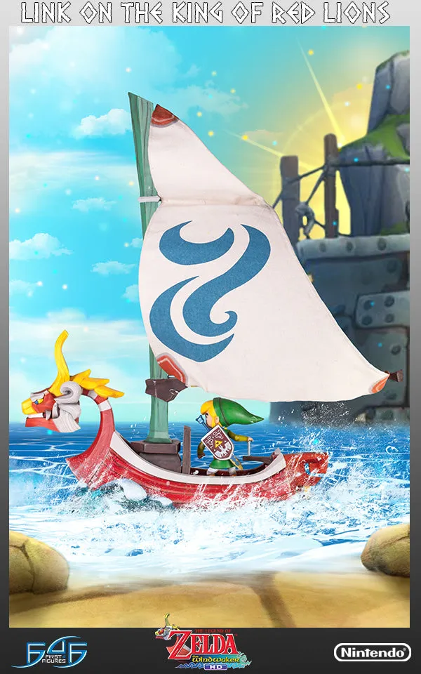 First 4 Figures Zelda Link King of Red Lions statuetă 63cm