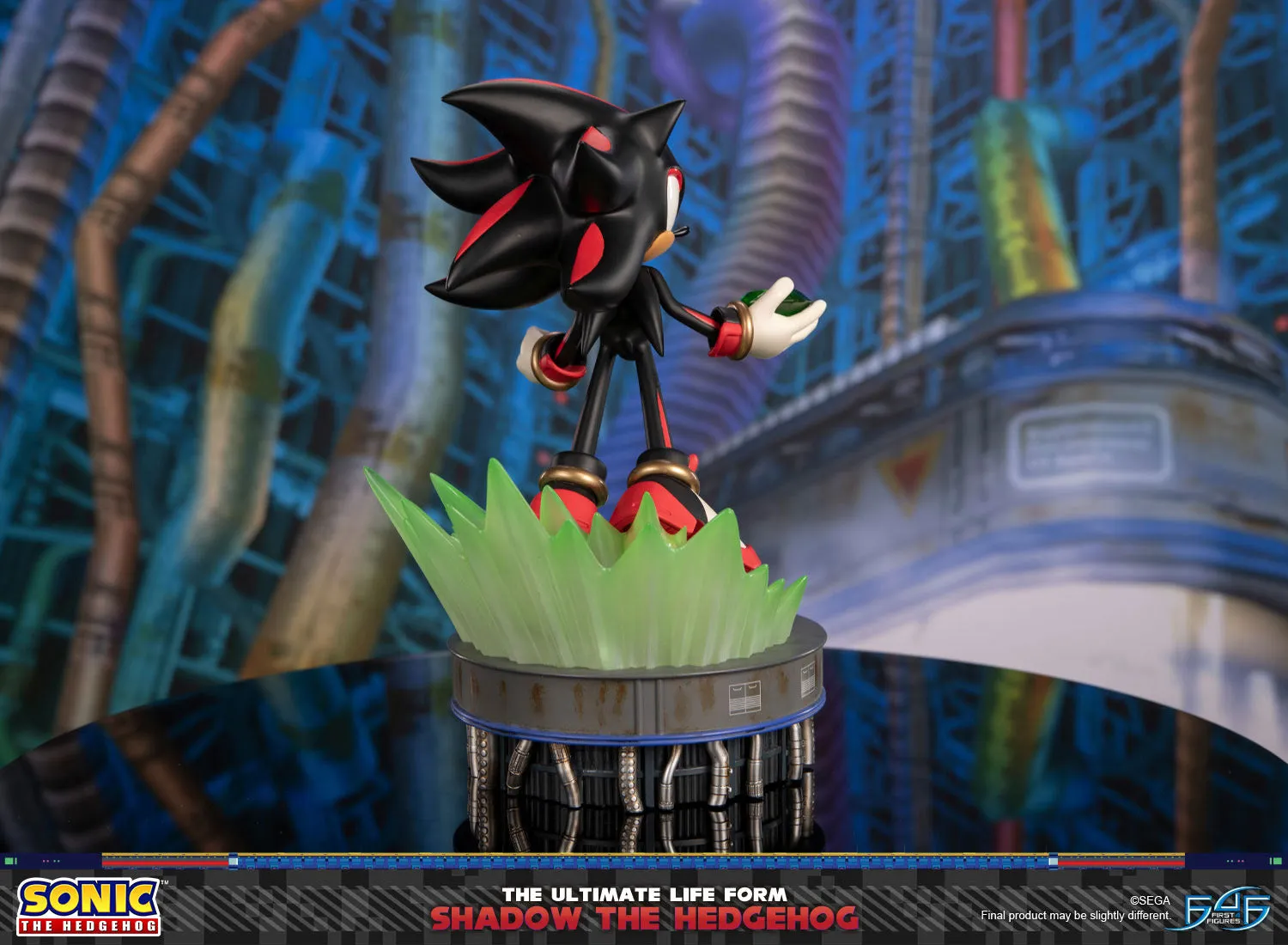 First 4 Figures Sonic Shadow statuetă rășină 32 cm smarald