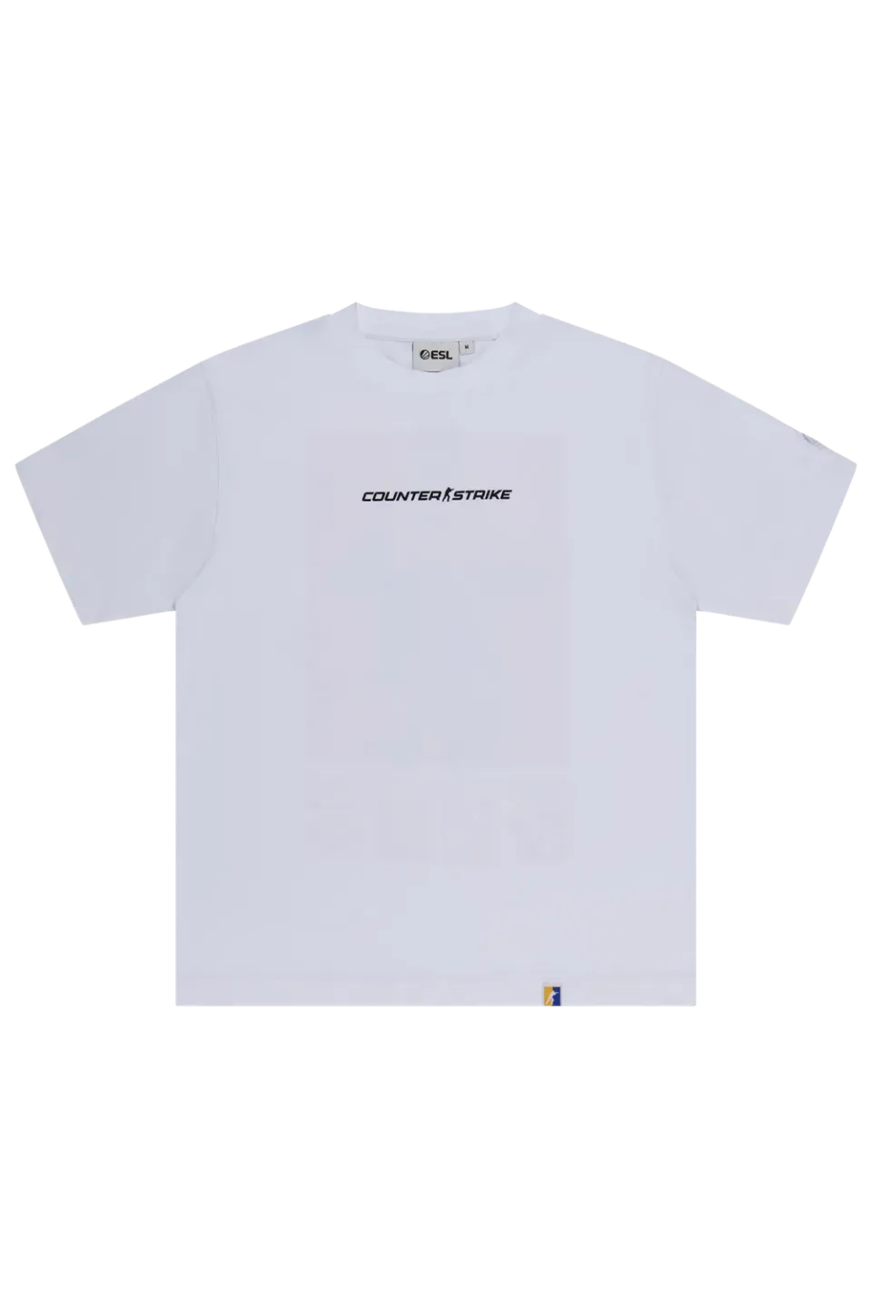 ESL Agent Tee tricou alb CS2 bumbac print spate