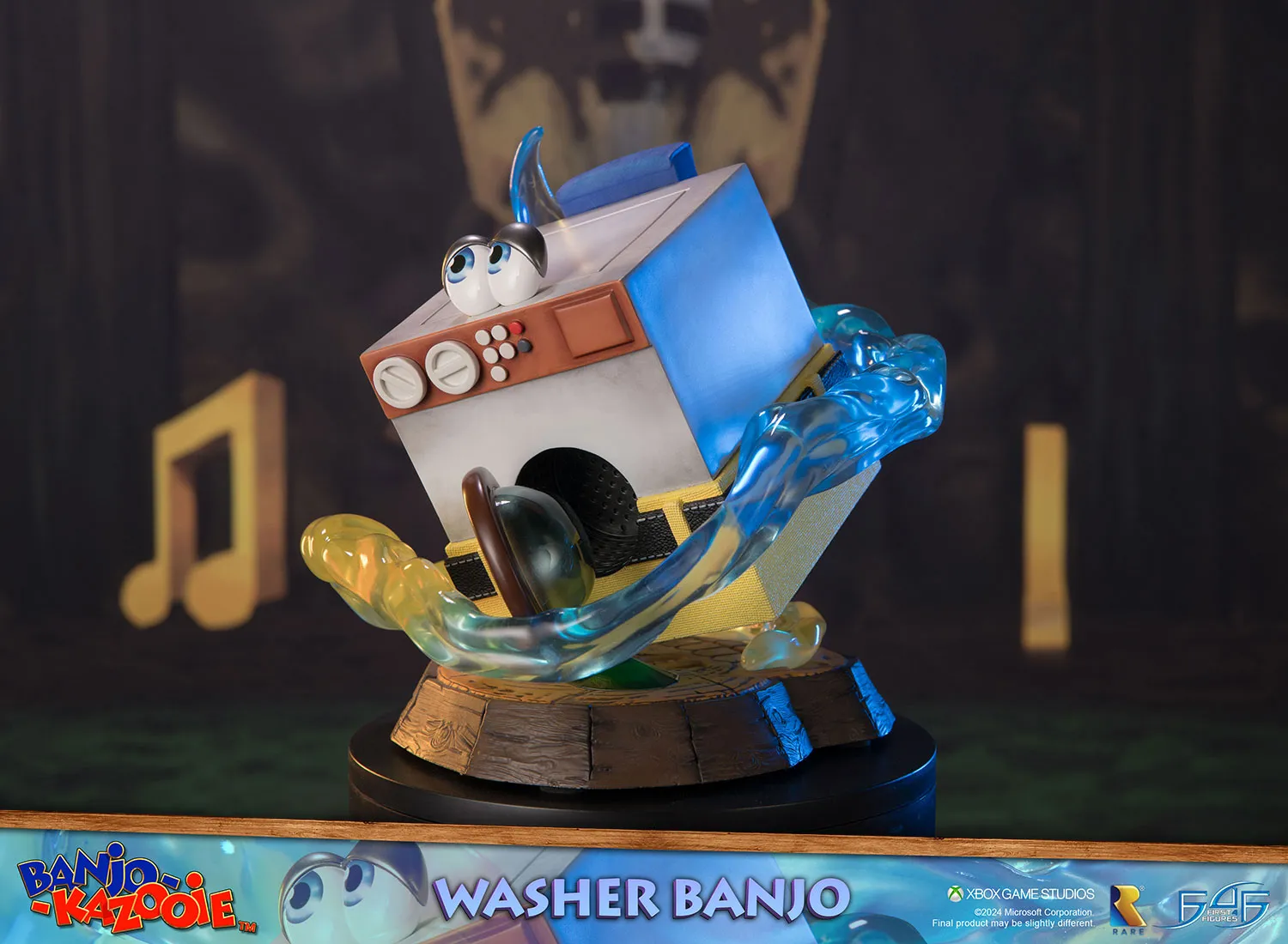 First 4 Figures Banjo-Kazooie Washer Banjo statuetă rășină