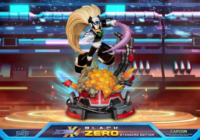 First 4 Figures Mega Man X Black Zero statuetă Standard 43cm