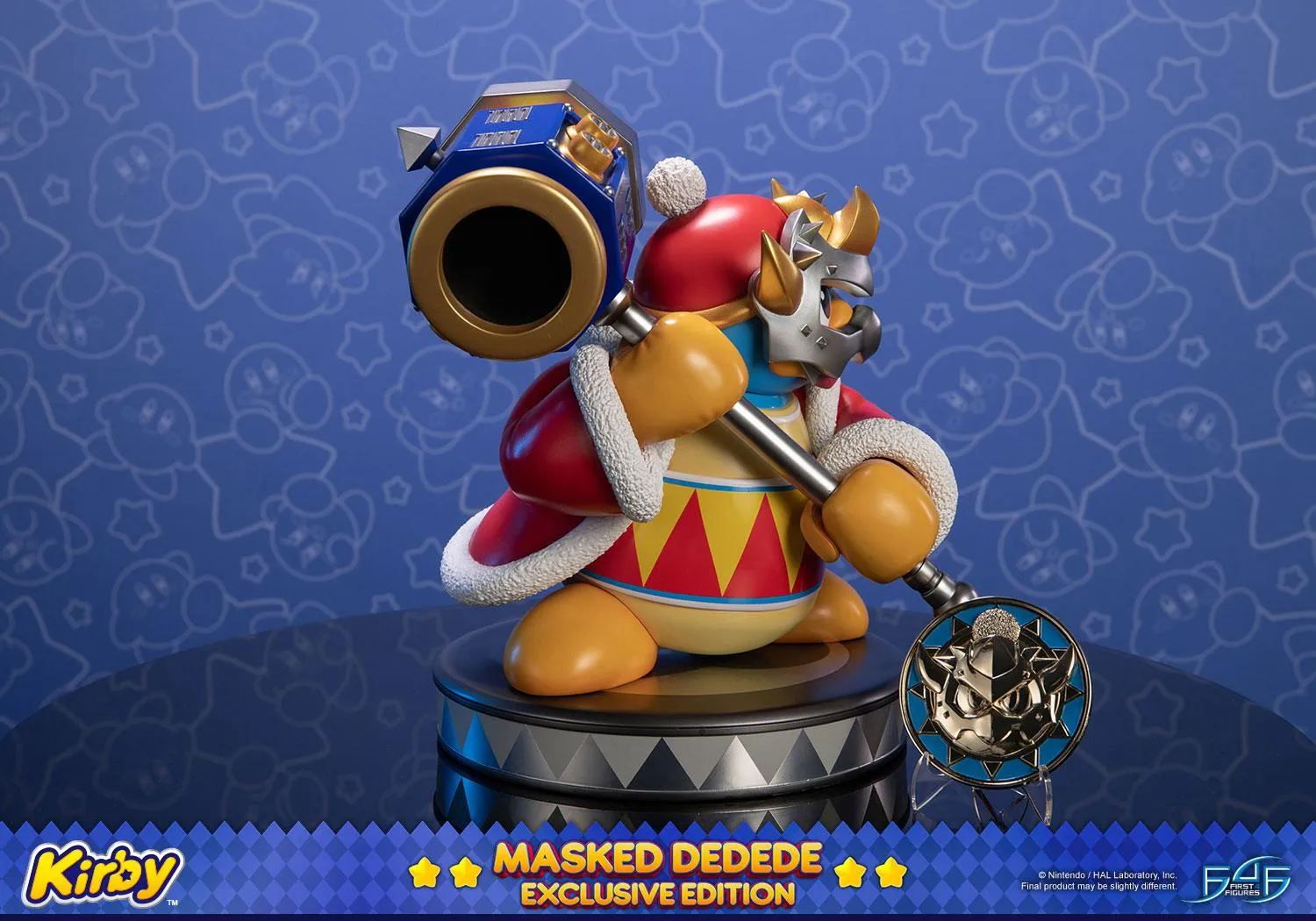 First 4 Figures Kirby Masked Dedede statuetă Exclusive Edition