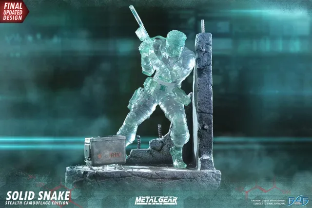 First 4 Figures Metal Gear Solid Snake statueta stealth