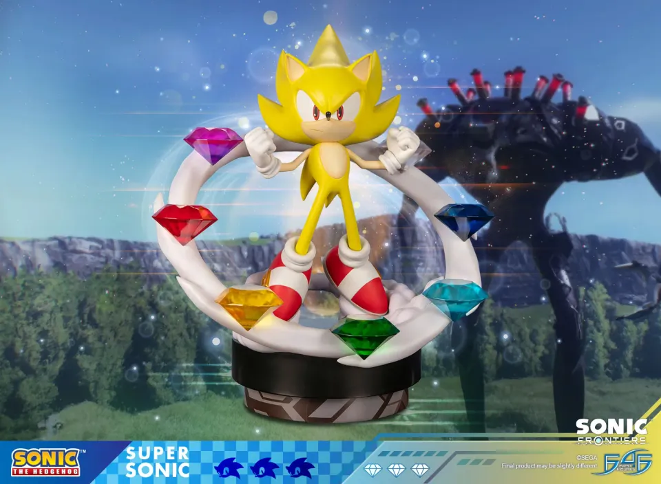 First 4 Figures Sonic Frontiers Super Sonic statueta 45cm