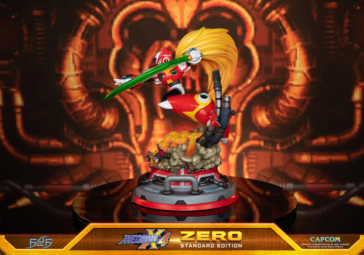 First 4 Figures Mega Man X Zero statuetă Standard 43 cm