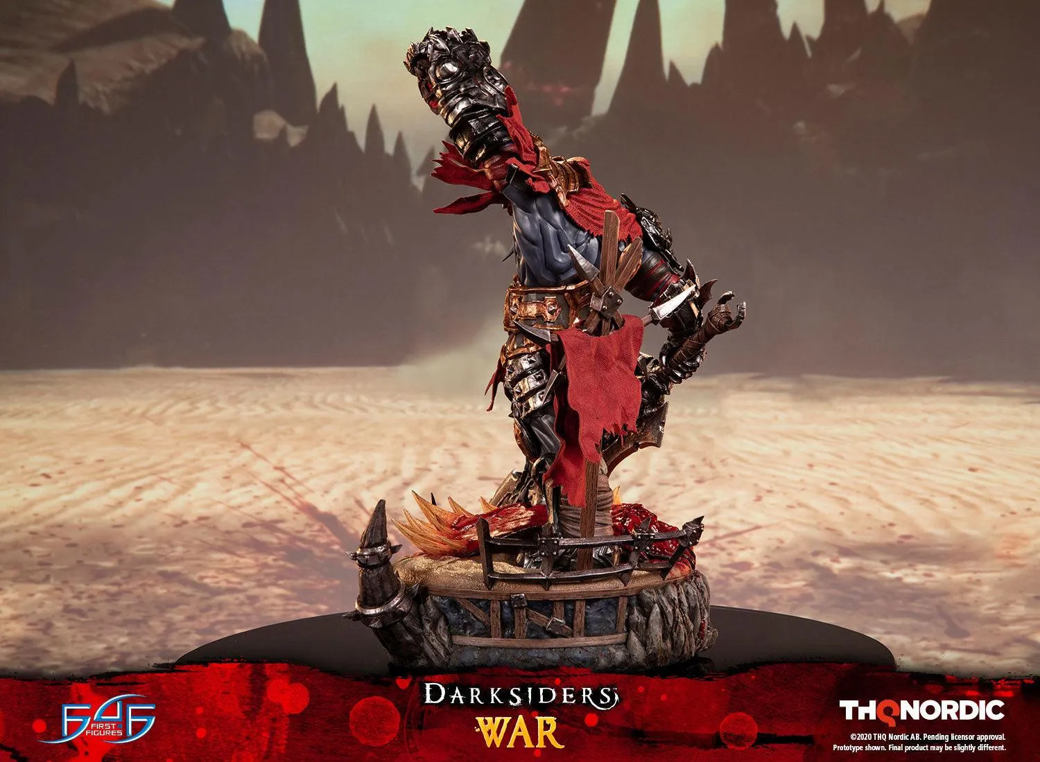 First 4 Figures Darksiders War Standard statuetă rășină 1/6