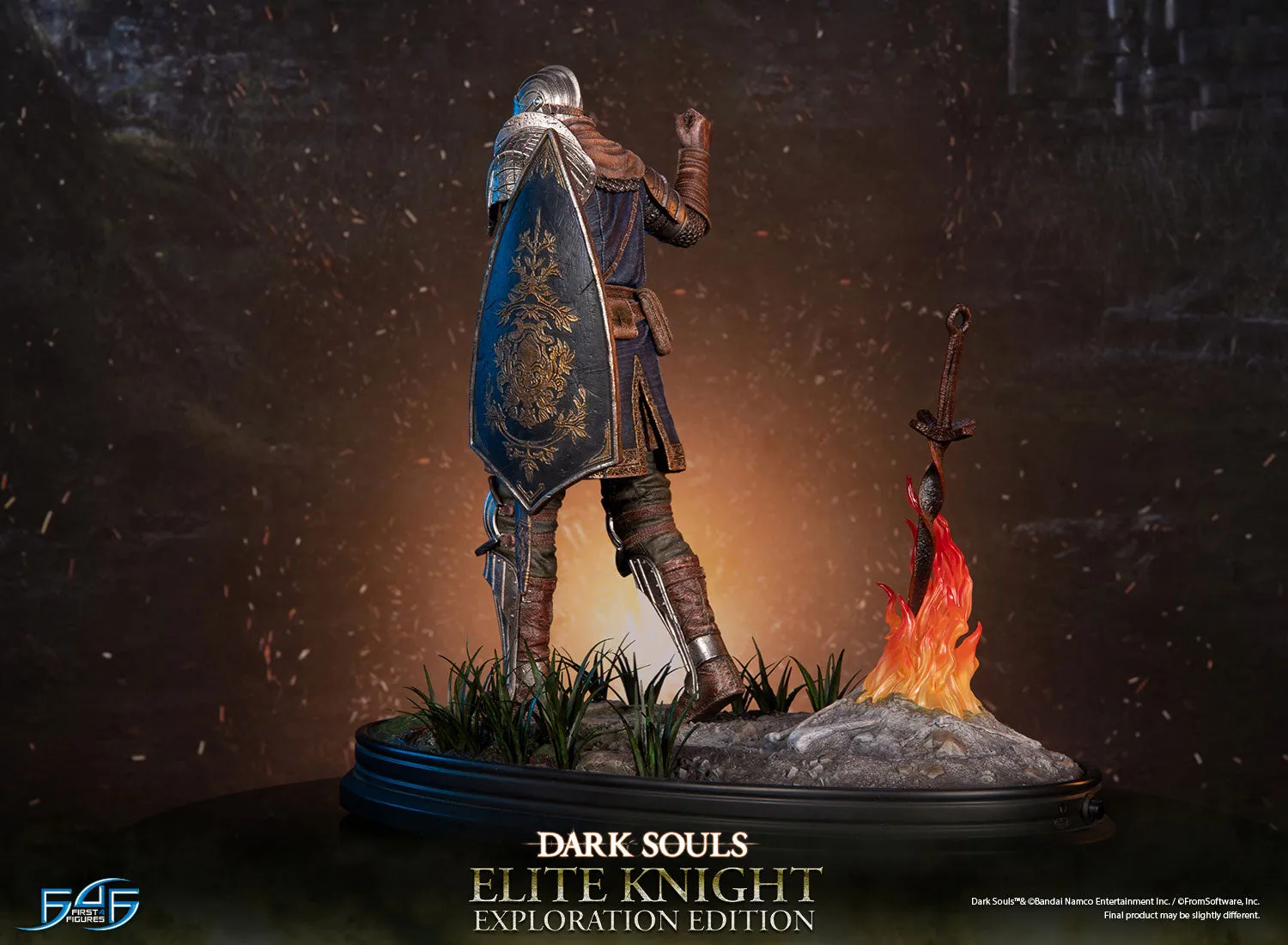 First 4 Figures Dark Souls Elite Knight statuetă Exploration Edition rășină