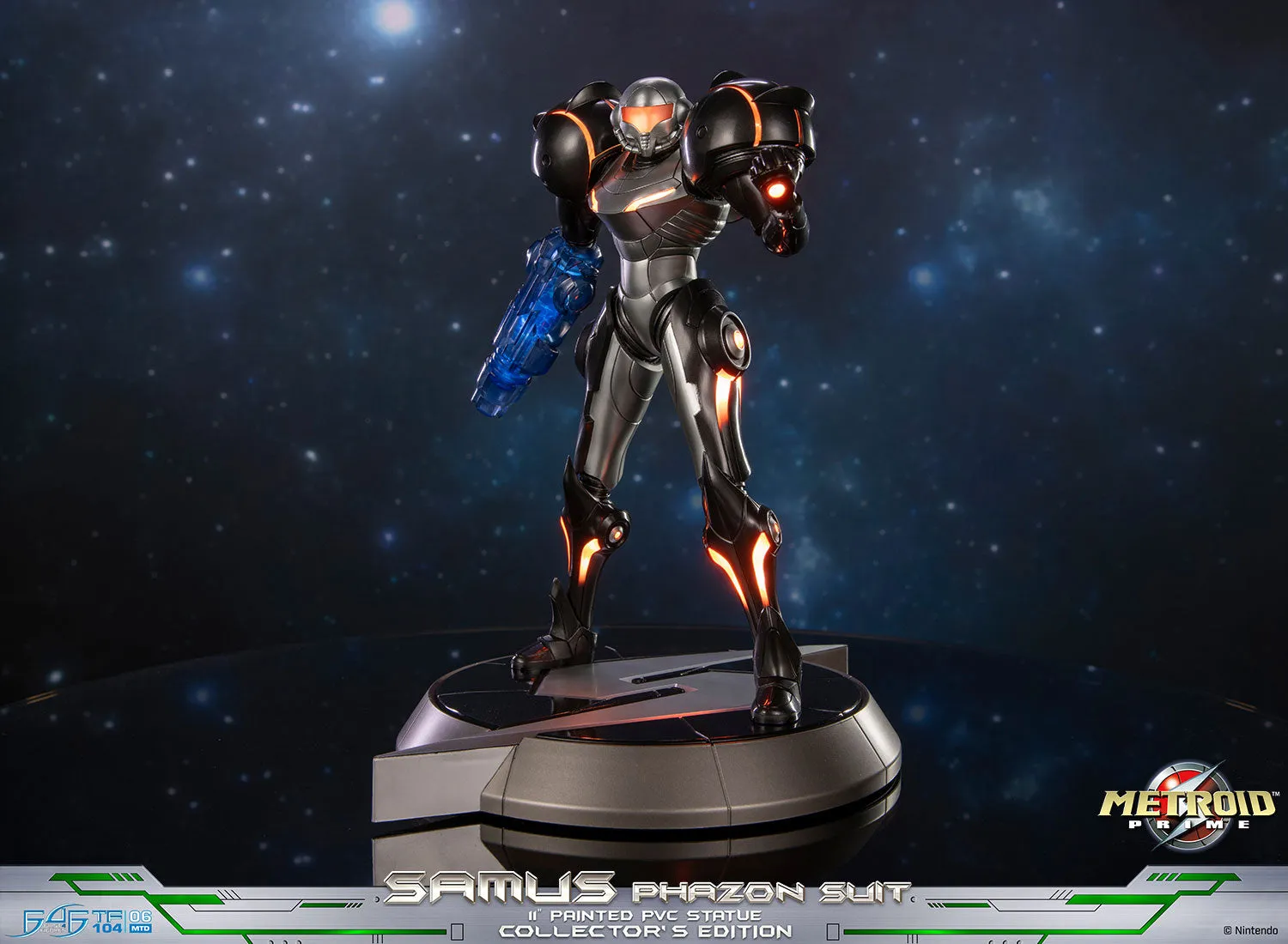 First 4 Figures Metroid Prime Samus Phazon Suit figurină Collector LED