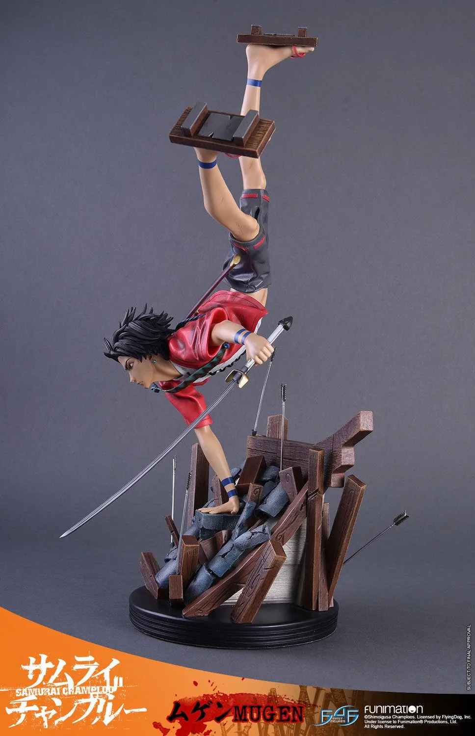 First 4 Figures Samurai Champloo Mugen statueta
