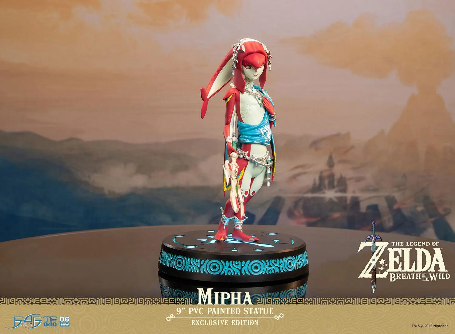 First 4 Figures Zelda Mipha statuetă PVC Exclusive Edition cu LED