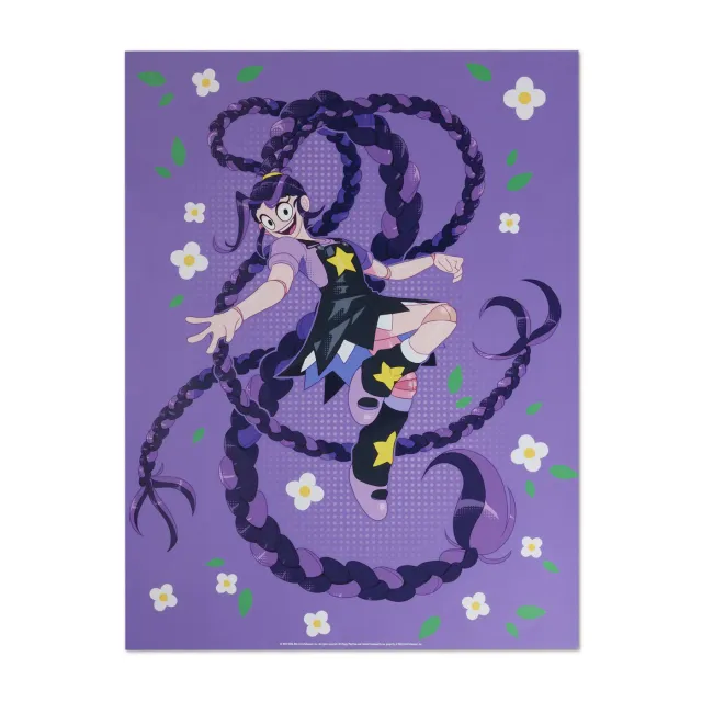 Huggy Wuggy Poppy Playtime Lily Lovebraids poster 46x61cm