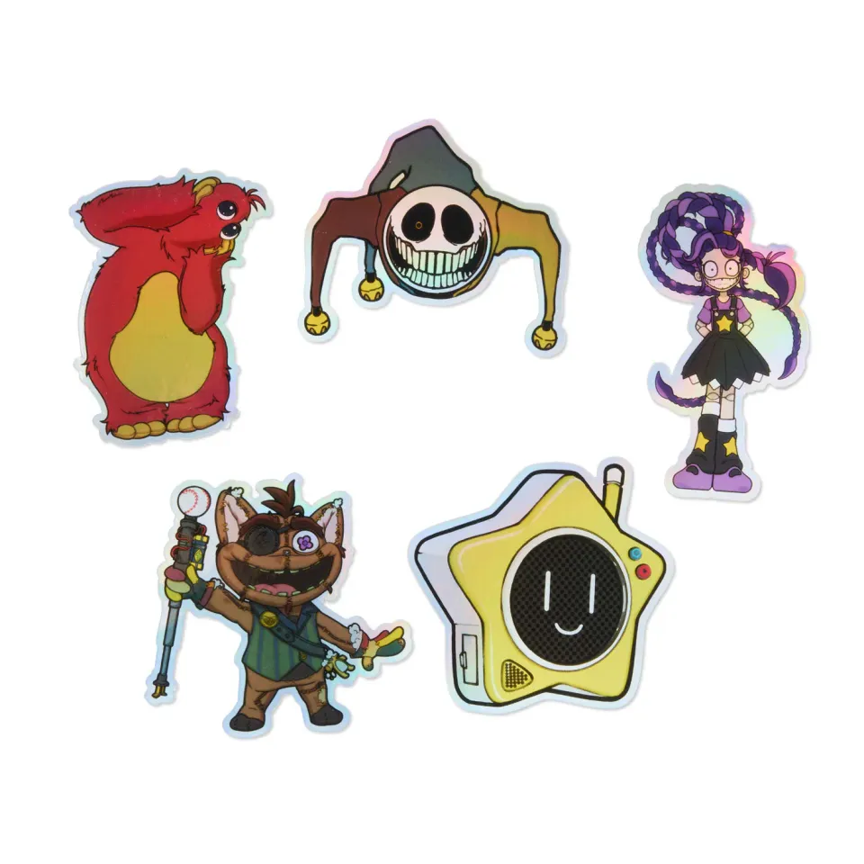 Huggy Wuggy Poppy Playtime Chapter 5 stickere holografice