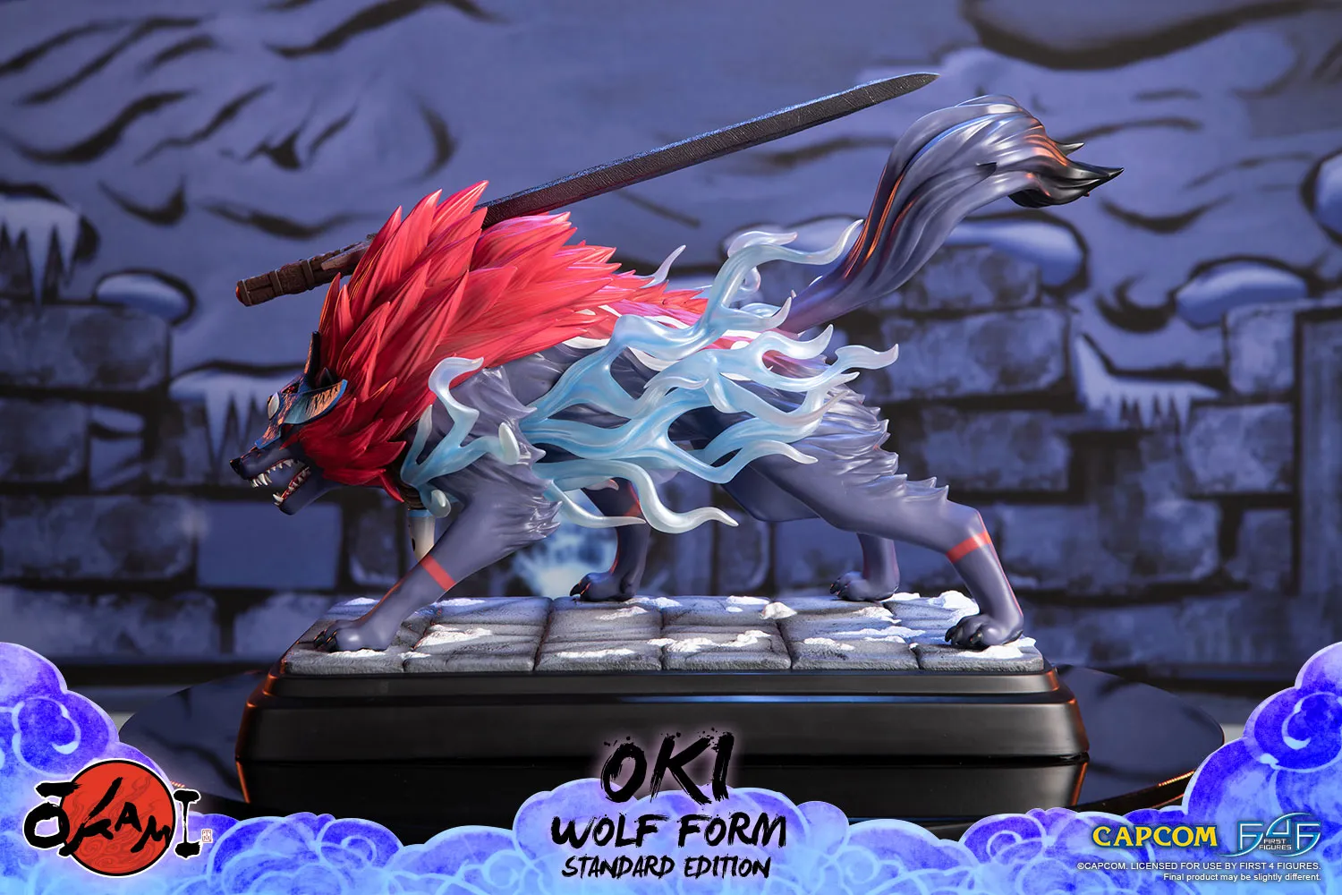 First 4 Figures Okami Oki Wolf statueta Standard 35 cm