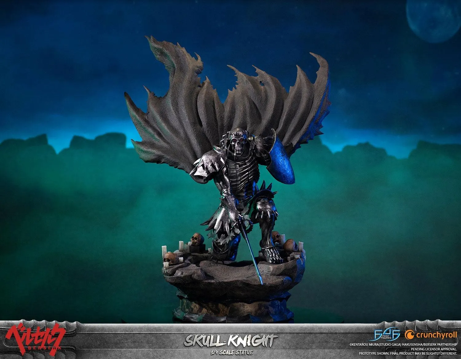 First 4 Figures Berserk Skull Knight statueta Standard rasina