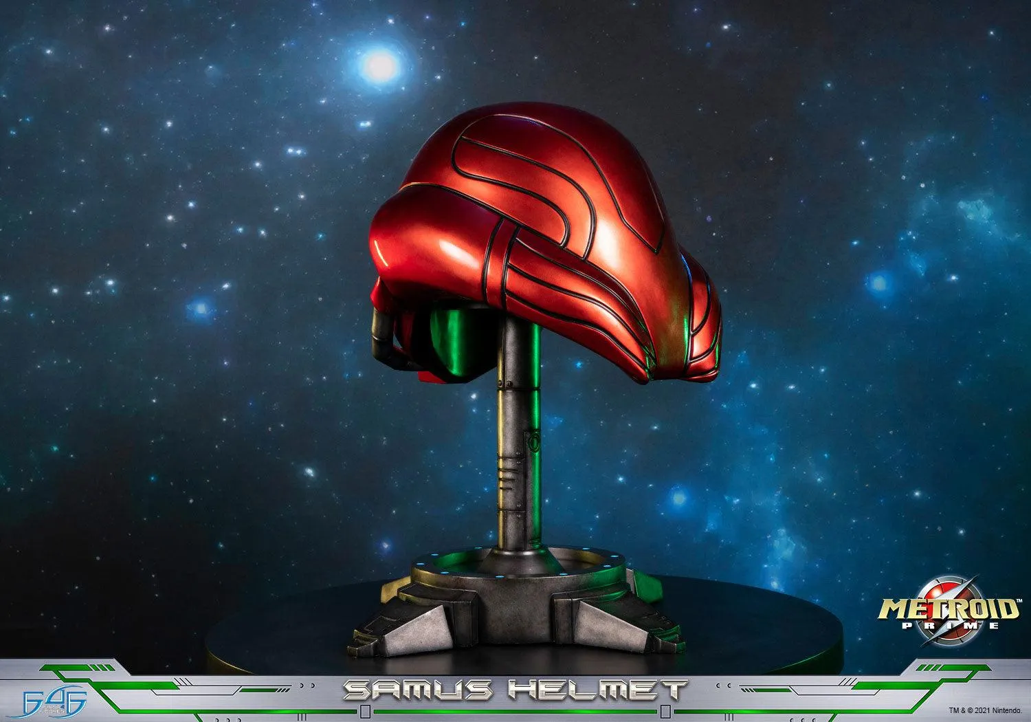 First 4 Figures Metroid Samus Helmet cască replică rășină
