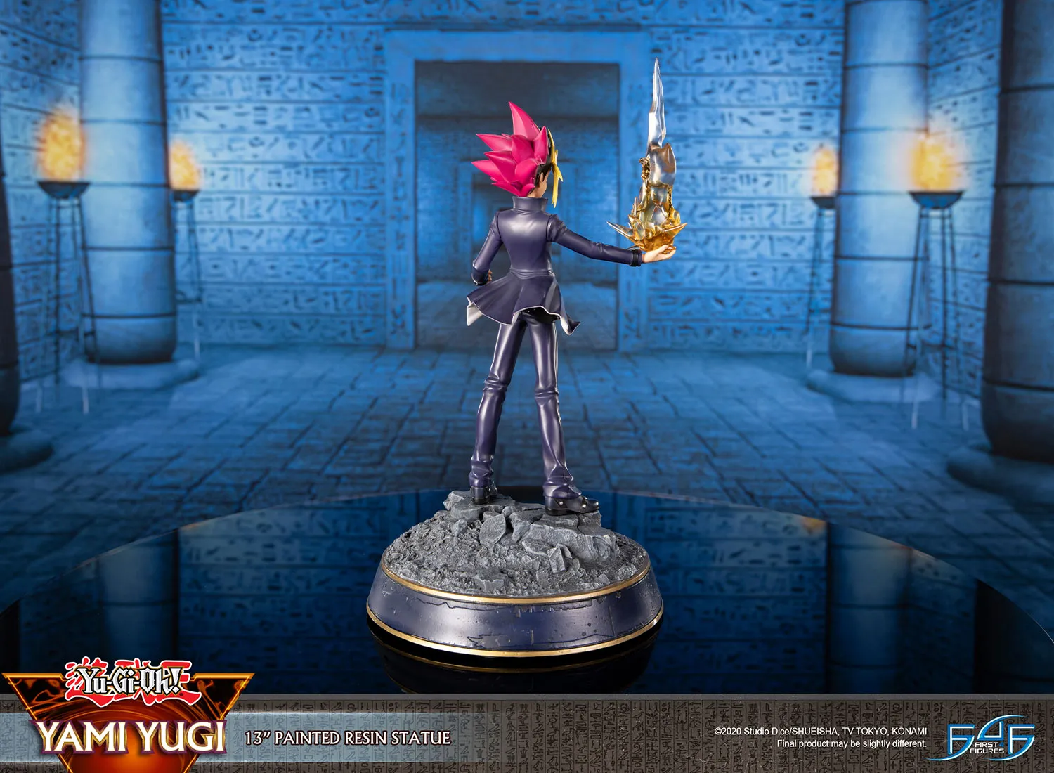 First 4 Figures Yu-Gi-Oh Yami Yugi Statuetă Puzzle Mileniului