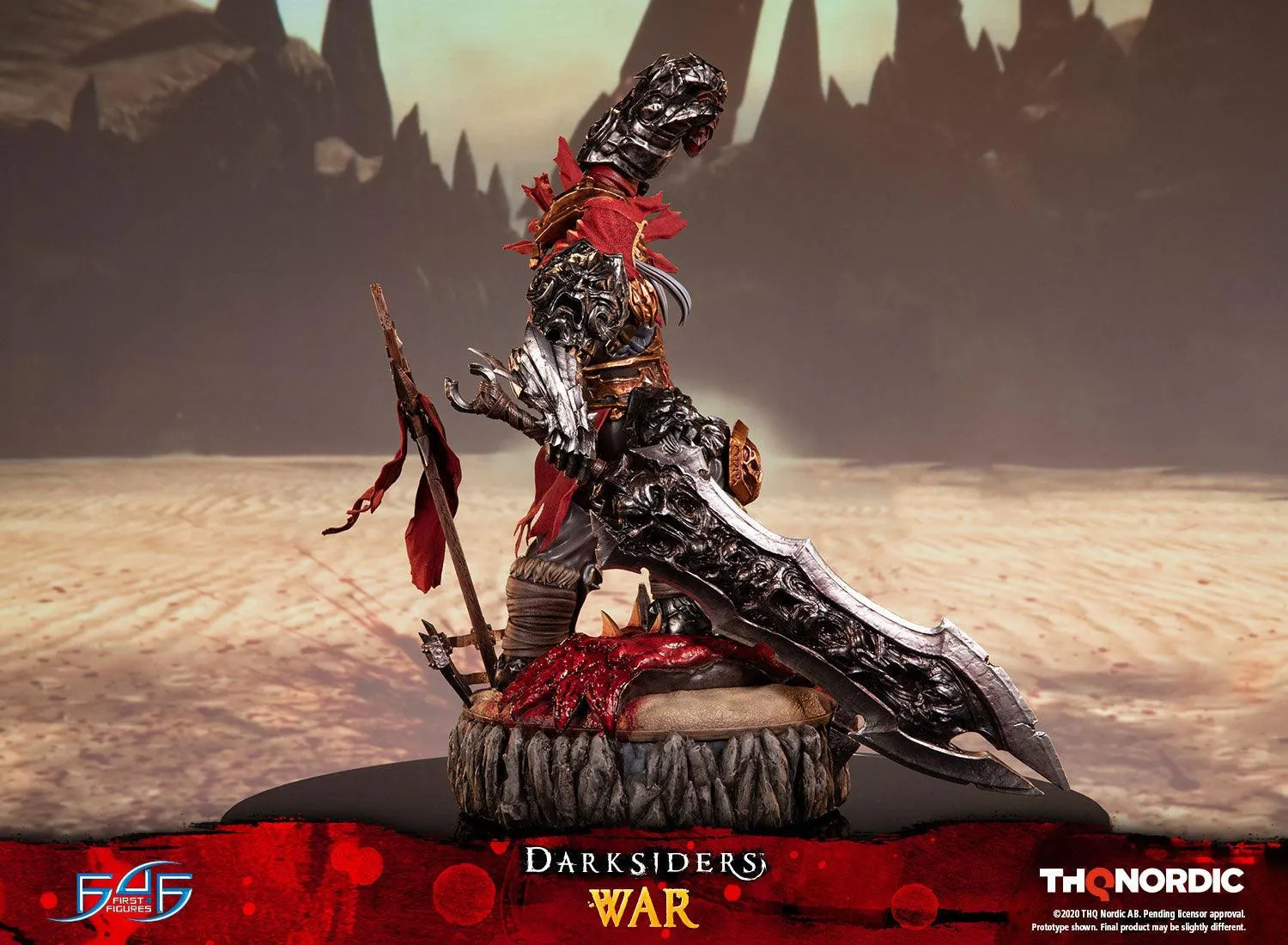 First 4 Figures Darksiders War Standard statuetă rășină 1/6
