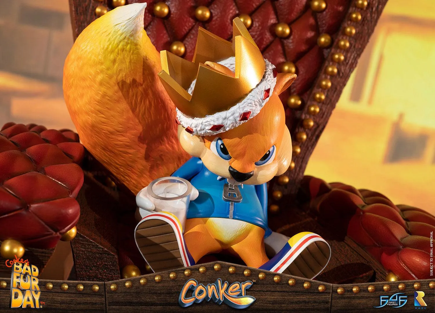 First 4 Figures Conker Bad Fur Day Conker statuetă standard