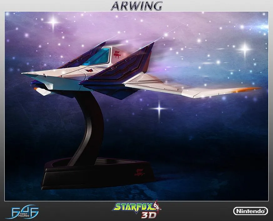 First 4 Figures Star Fox Arwing statueta polystone 45 cm