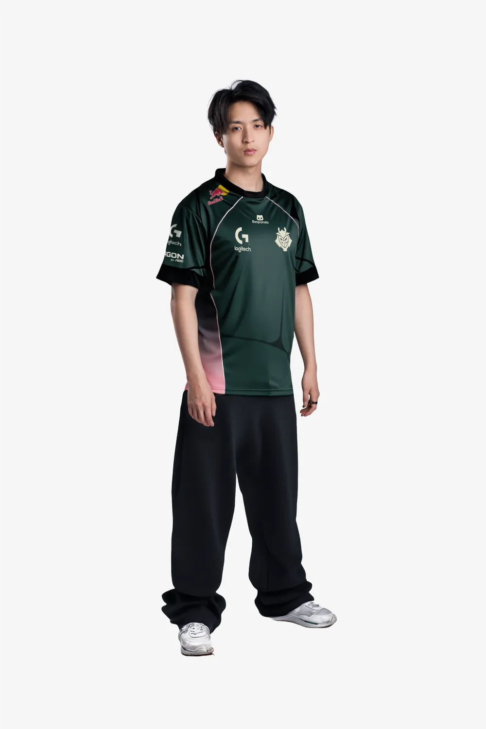 G2 Esports Prestige 2026 jersey verde inchis