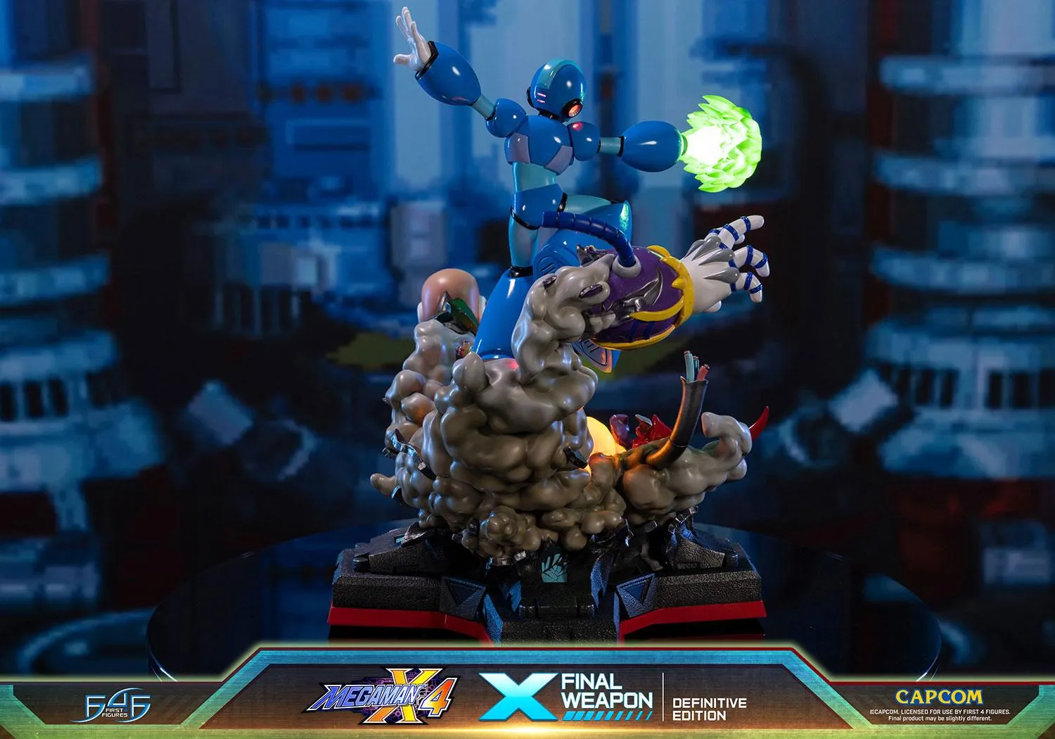First 4 Figures Mega Man X4 X Final Weapon statuetă Definitive Edition