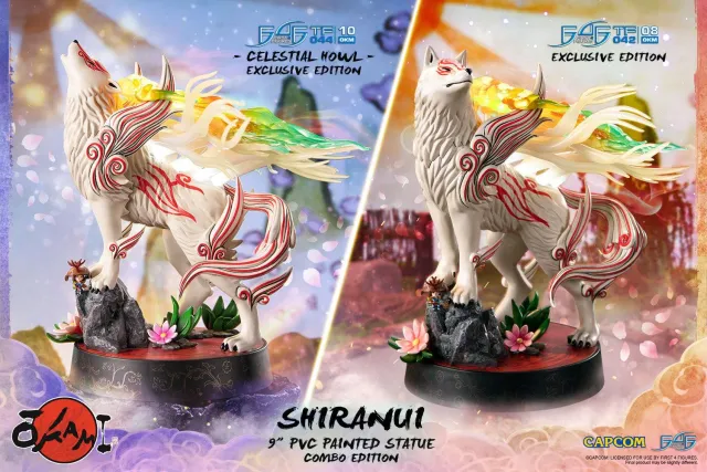 First 4 Figures Okami Shiranui statueta PVC Combo Edition