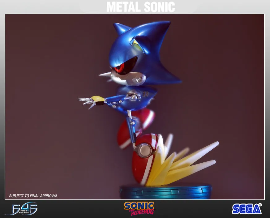 First 4 Figures Metal Sonic statueta Classic rasina