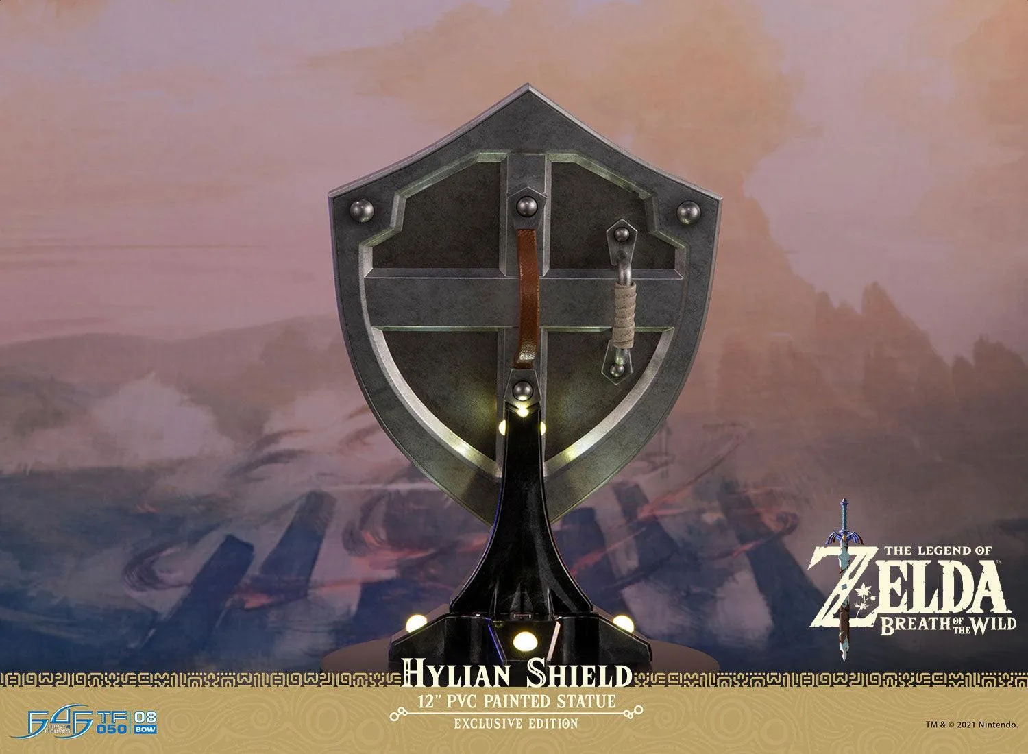 First 4 Figures Zelda Hylian Shield scut Exclusive LED
