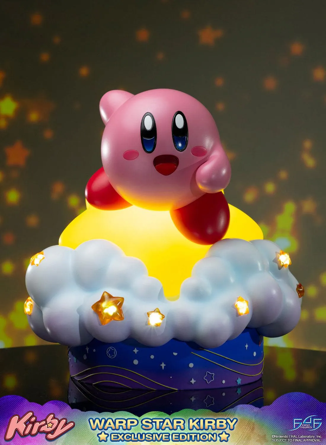 First 4 Figures Kirby Warp Star statueta Exclusive LED