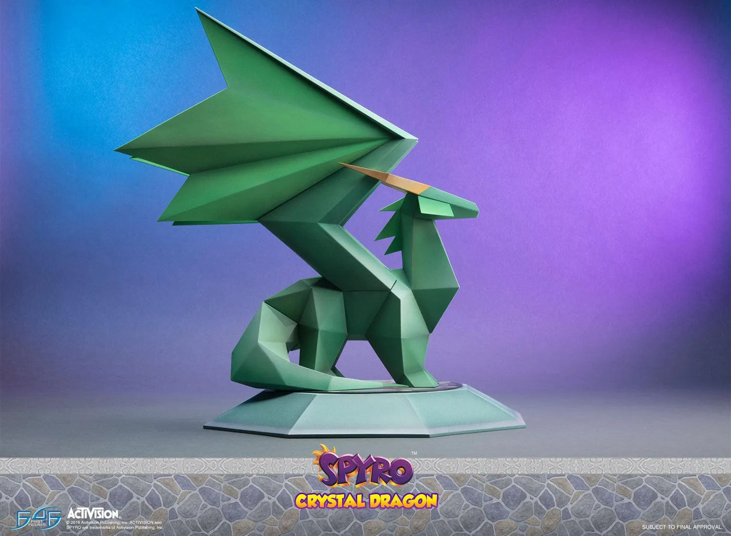 First 4 Figures Spyro Crystal Dragon statueta regular 56cm rasina