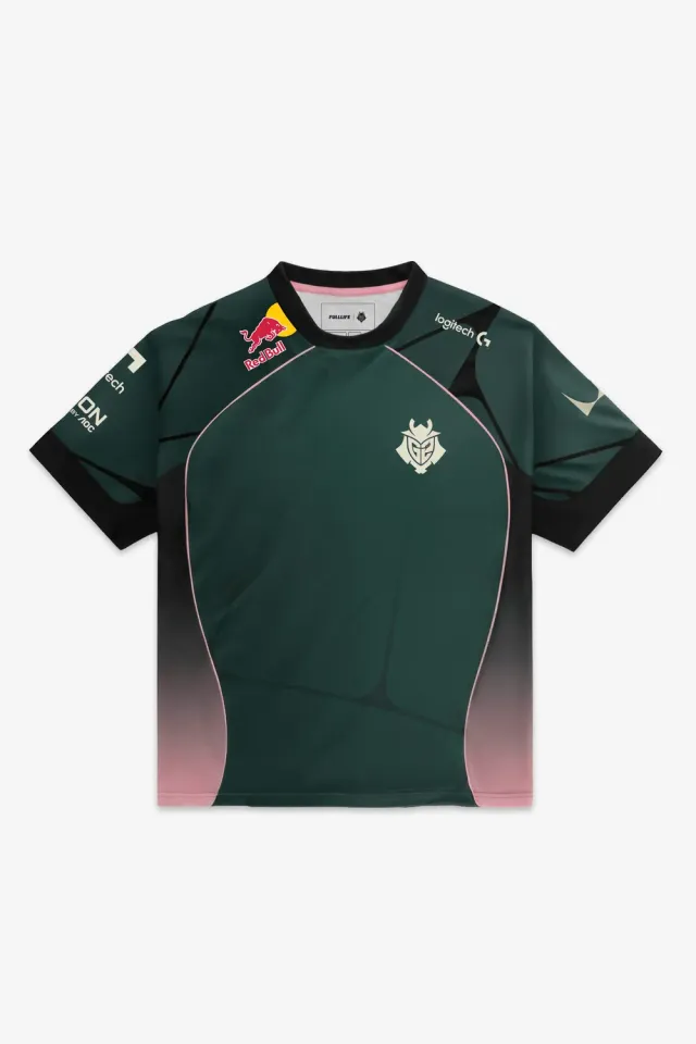 G2 Esports Prestige 2026 jersey verde inchis