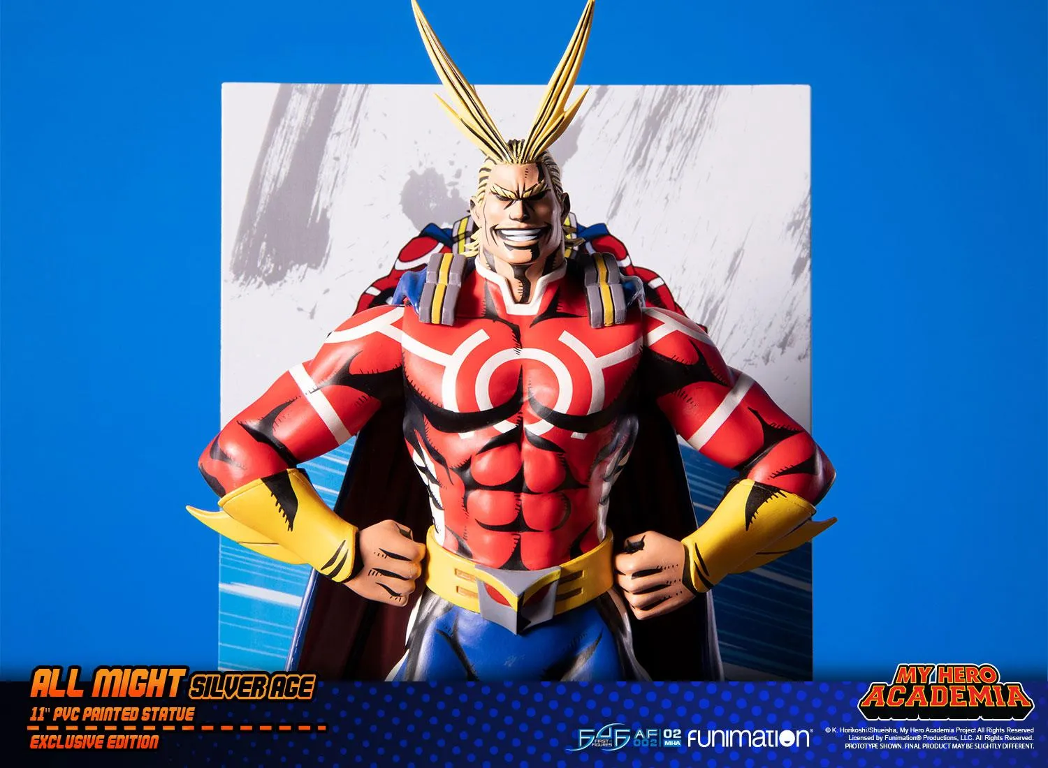 First 4 Figures My Hero Academia All Might Silver Age figurină PVC Exclusive