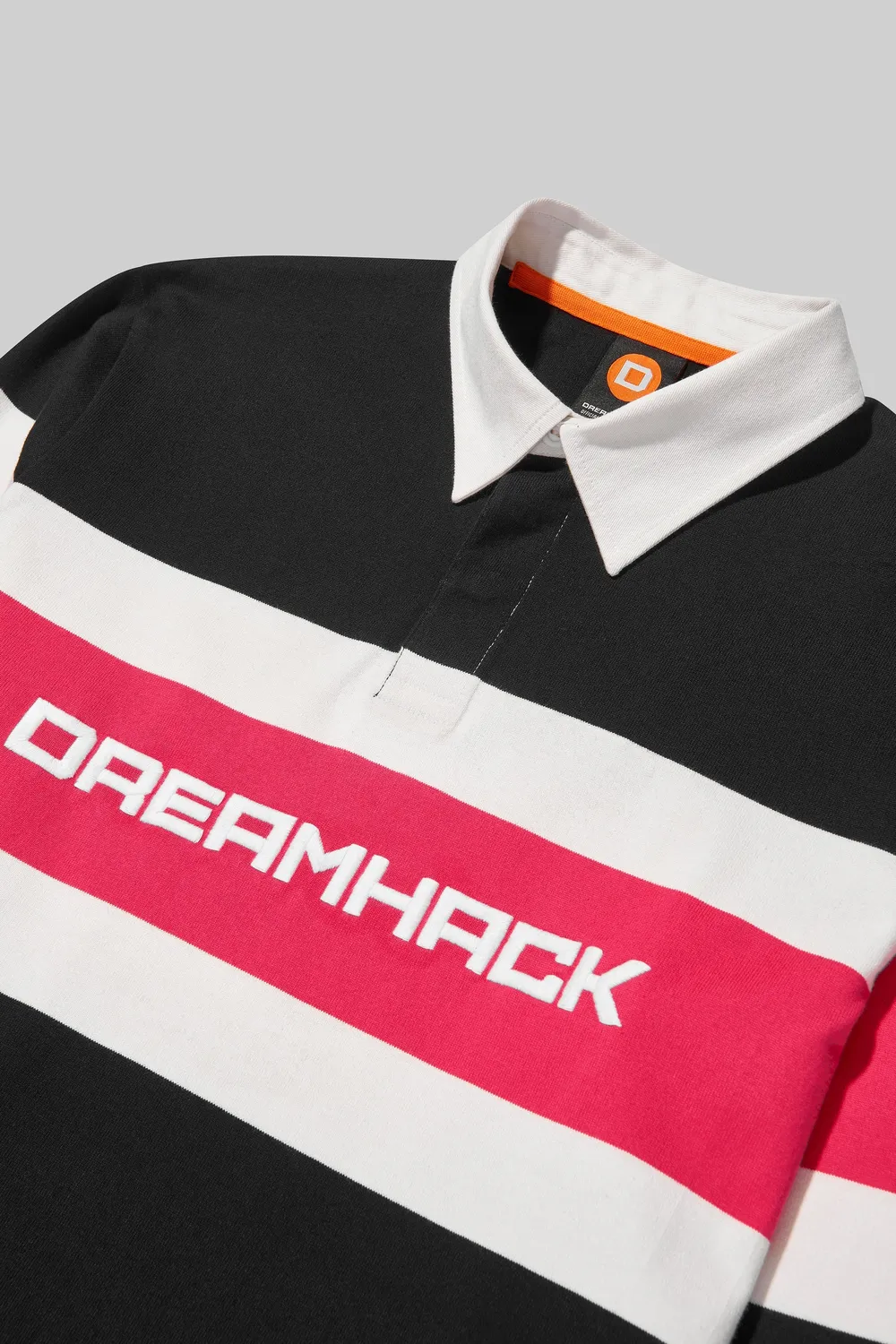 ESL Gaming DreamHack Rugby cămașă neagră bumbac