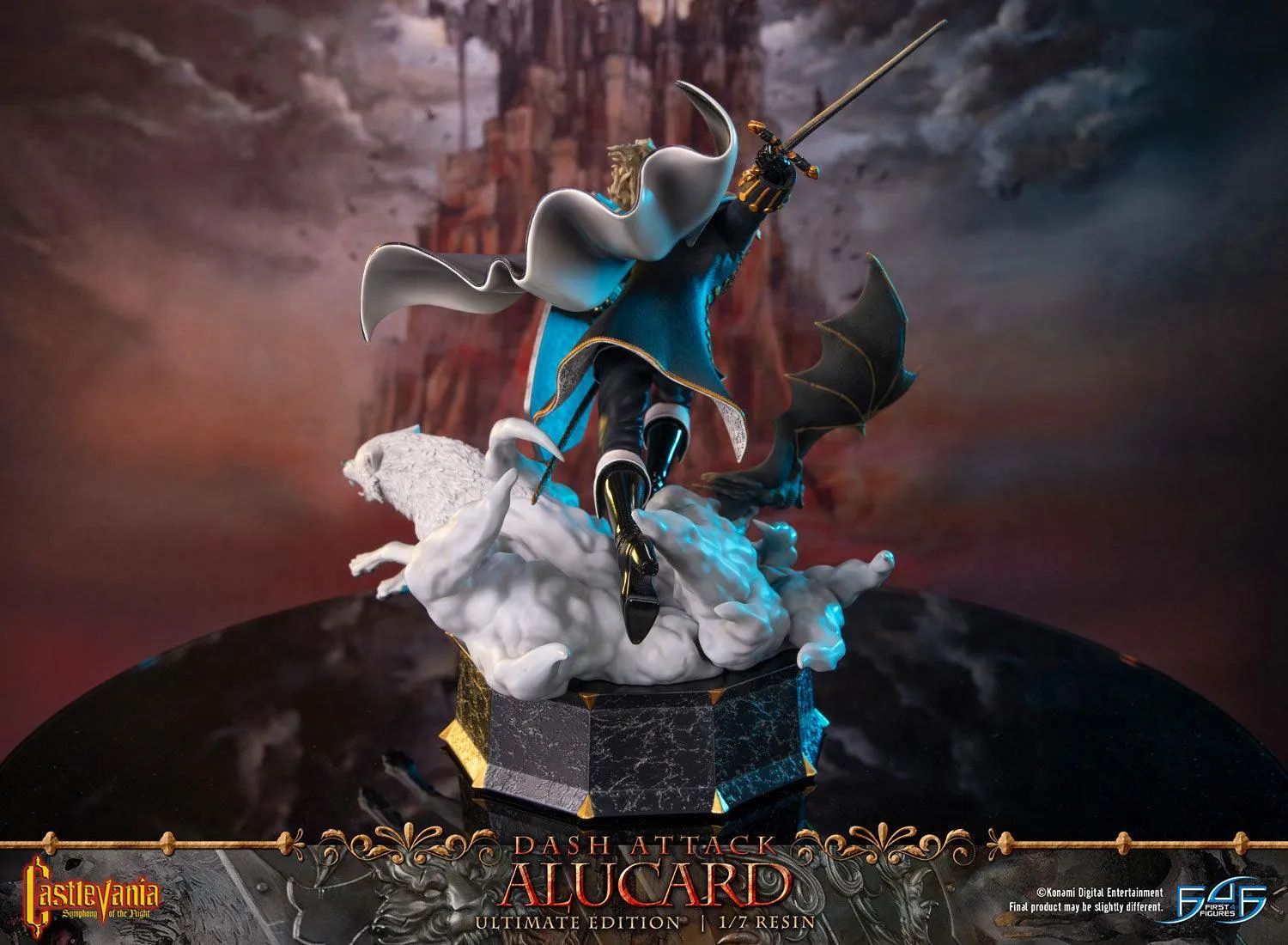 First 4 Figures Castlevania Alucard Dash Attack Ultimate statueta