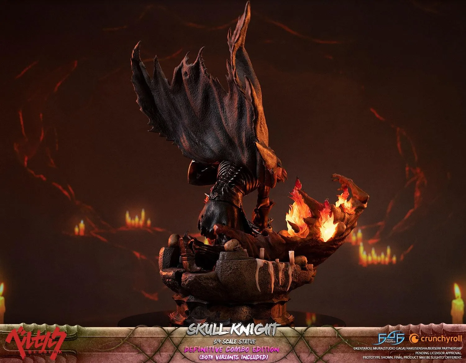 First 4 Figures Berserk Skull Knight statuetă Definitive Combo