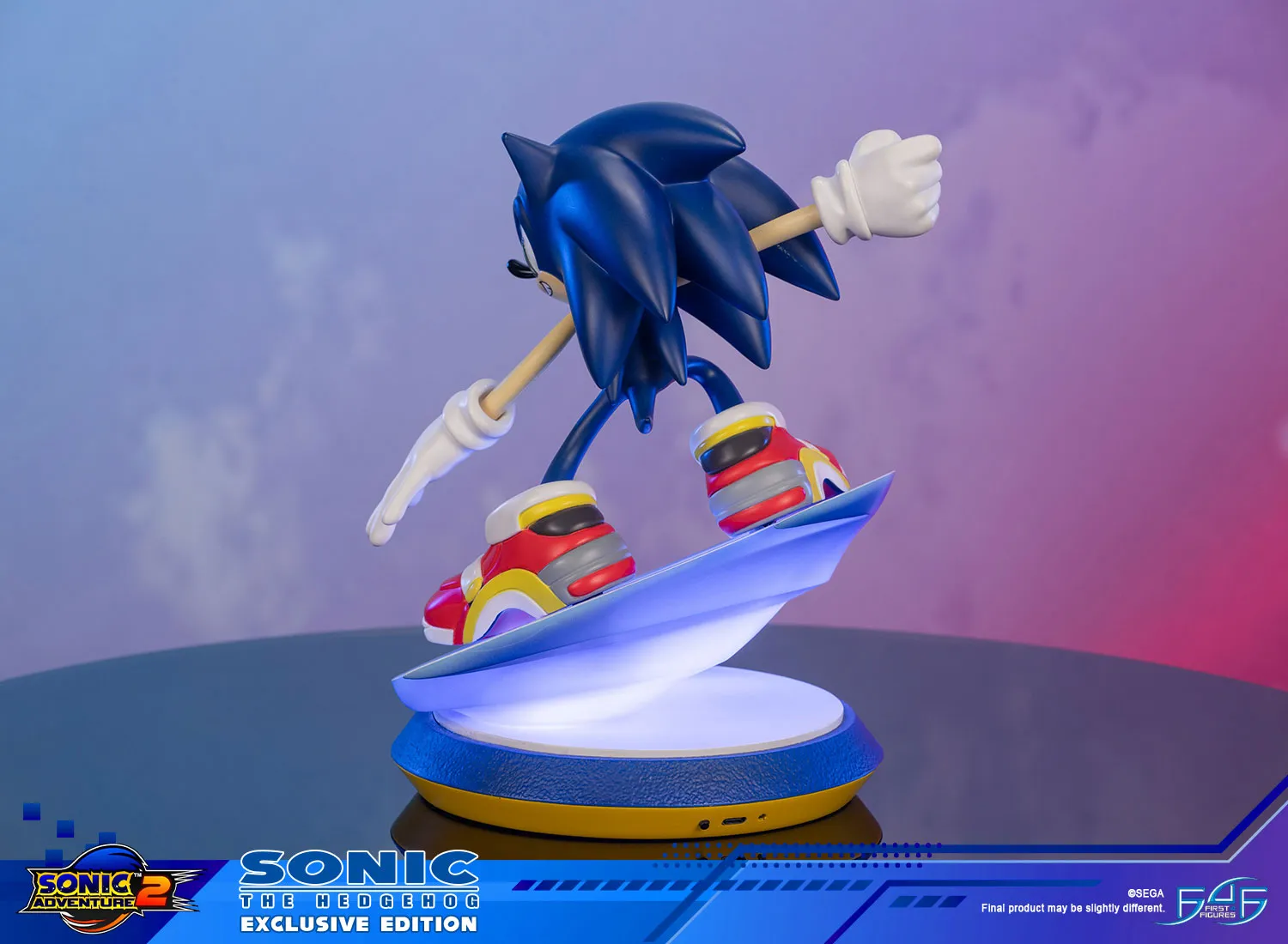 First 4 Figures Sonic Adventure 2 Sonic statueta Exclusive LED