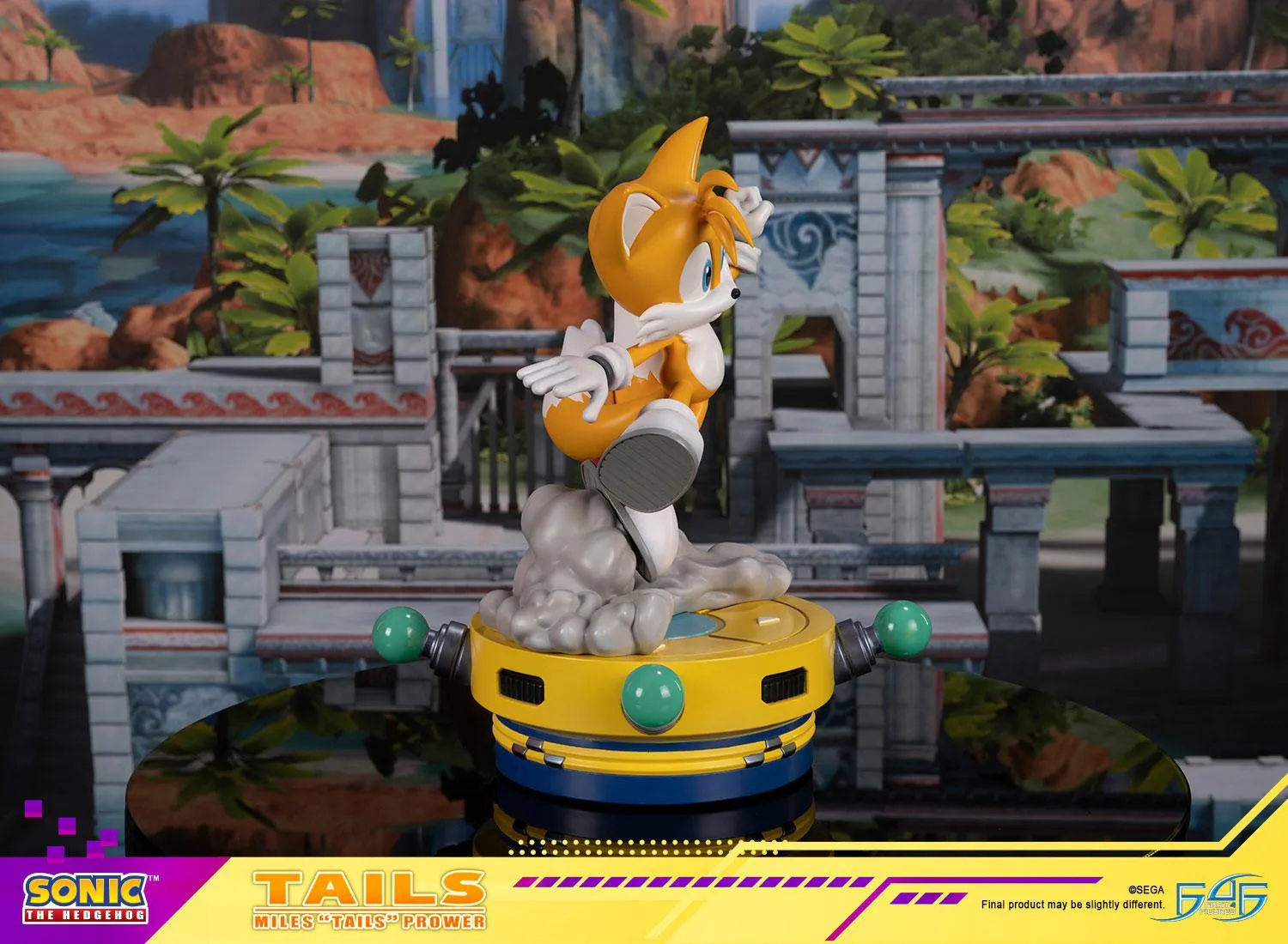 First 4 Figures Sonic Tails statuetă rășină 35 cm