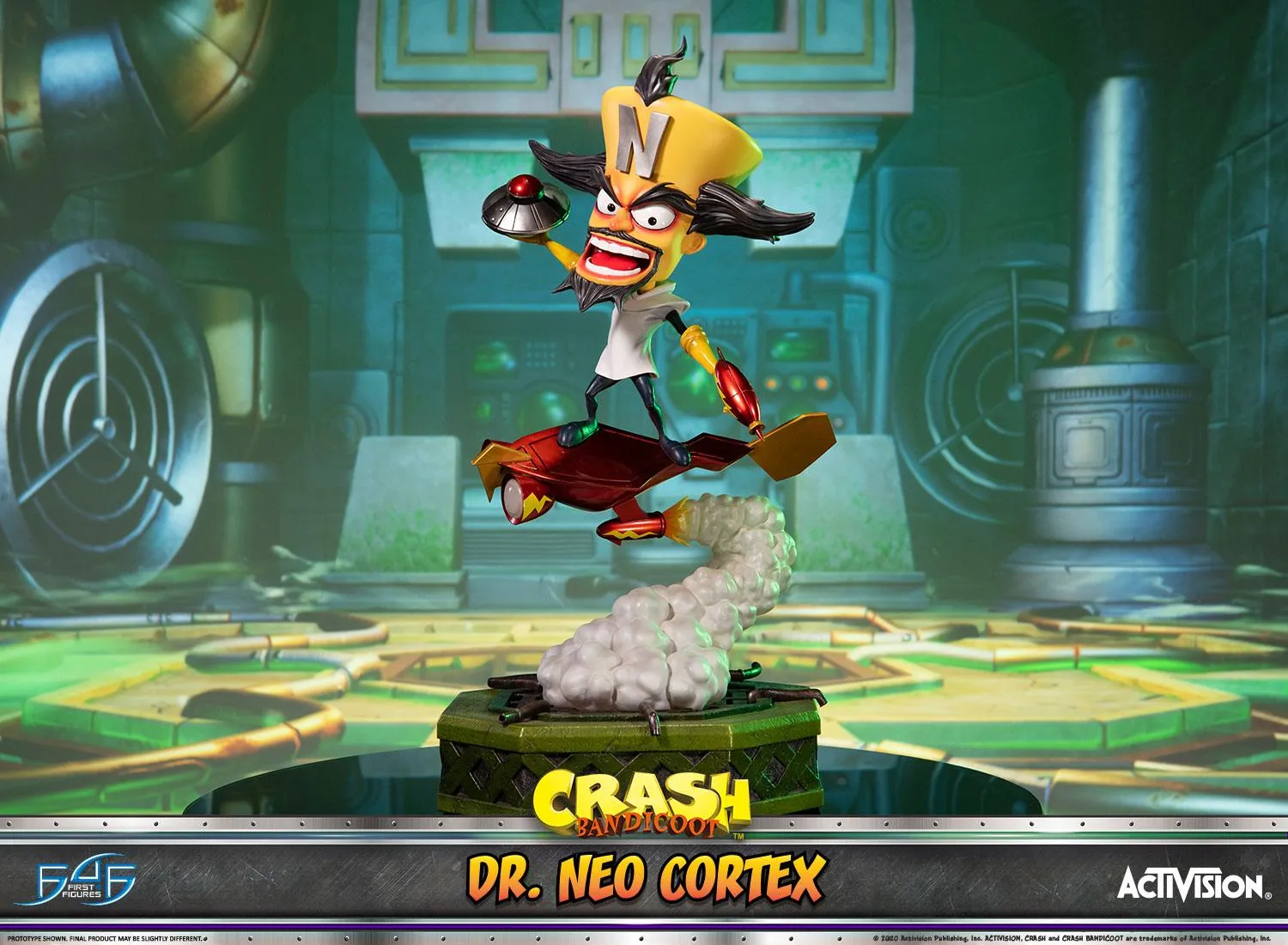 First 4 Figures Crash Cortex Standard statuetă rășină