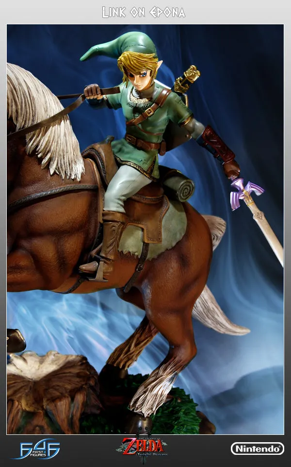 First 4 Figures Zelda Link on Epona statueta Master Arts