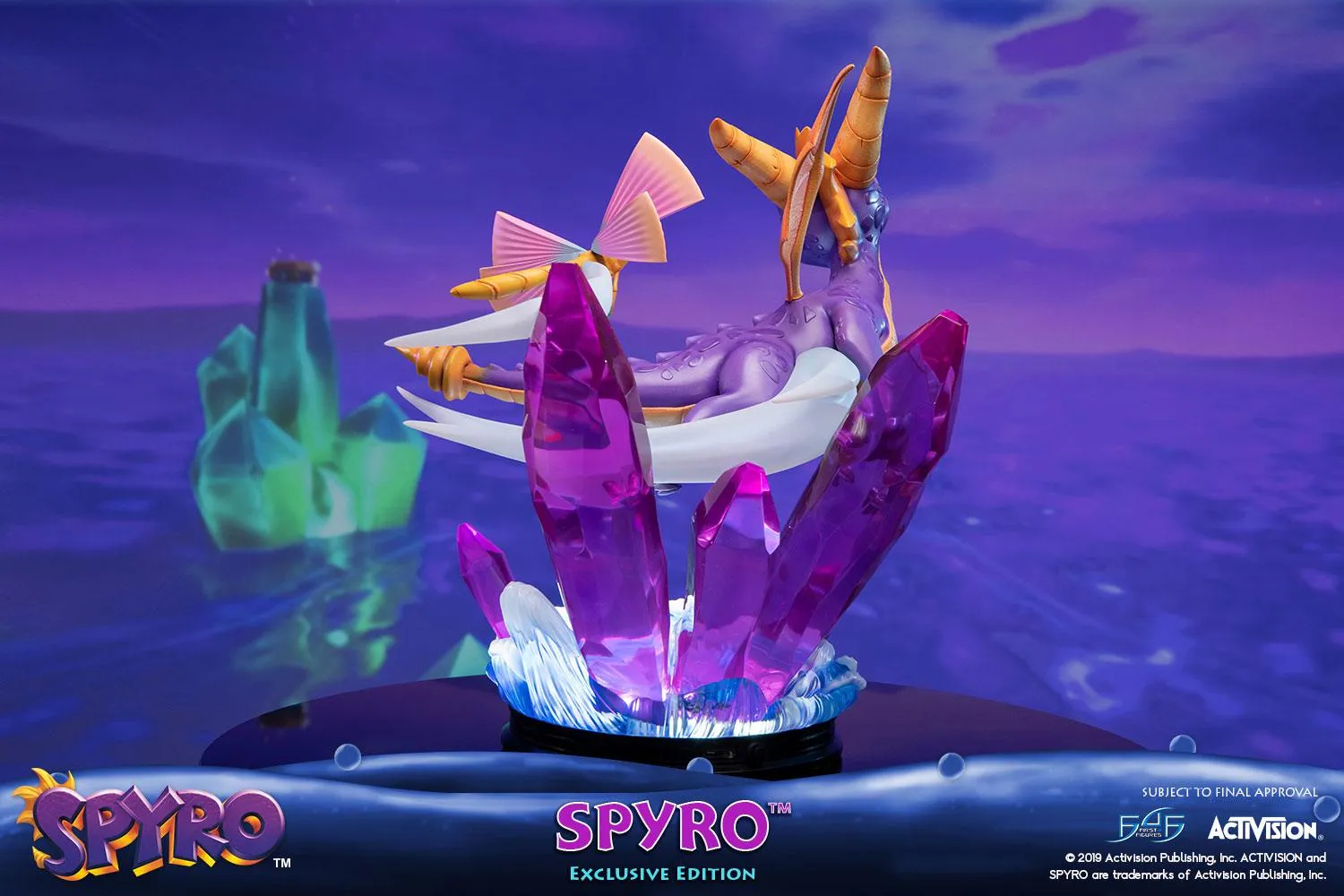 First 4 Figures Spyro Reignited Spyro statueta Exclusive Edition LED
