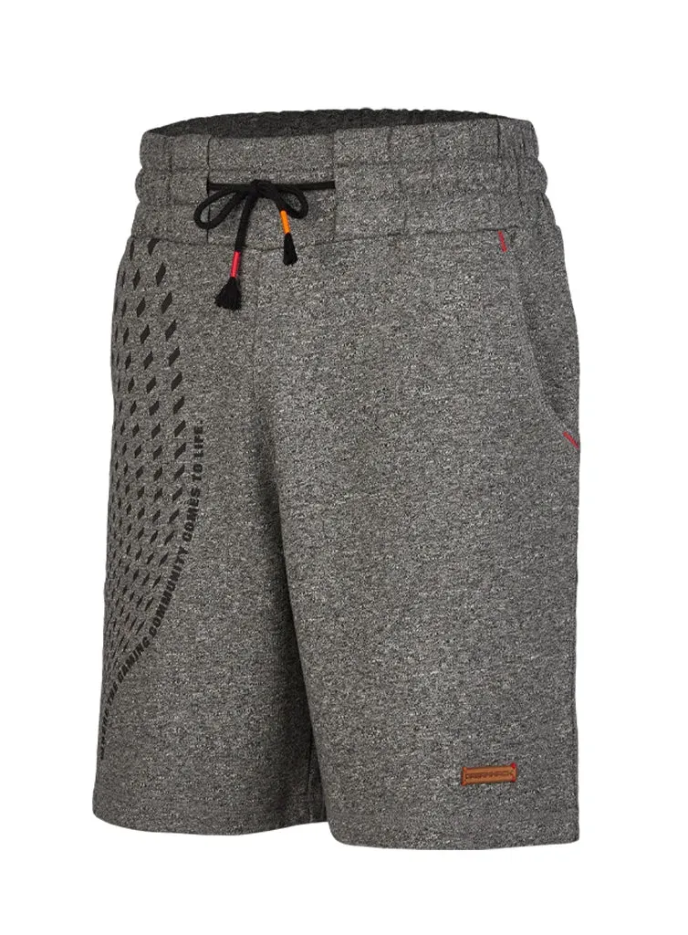 DreamHack Community Sweatshorts pantaloni gri bumbac 100%