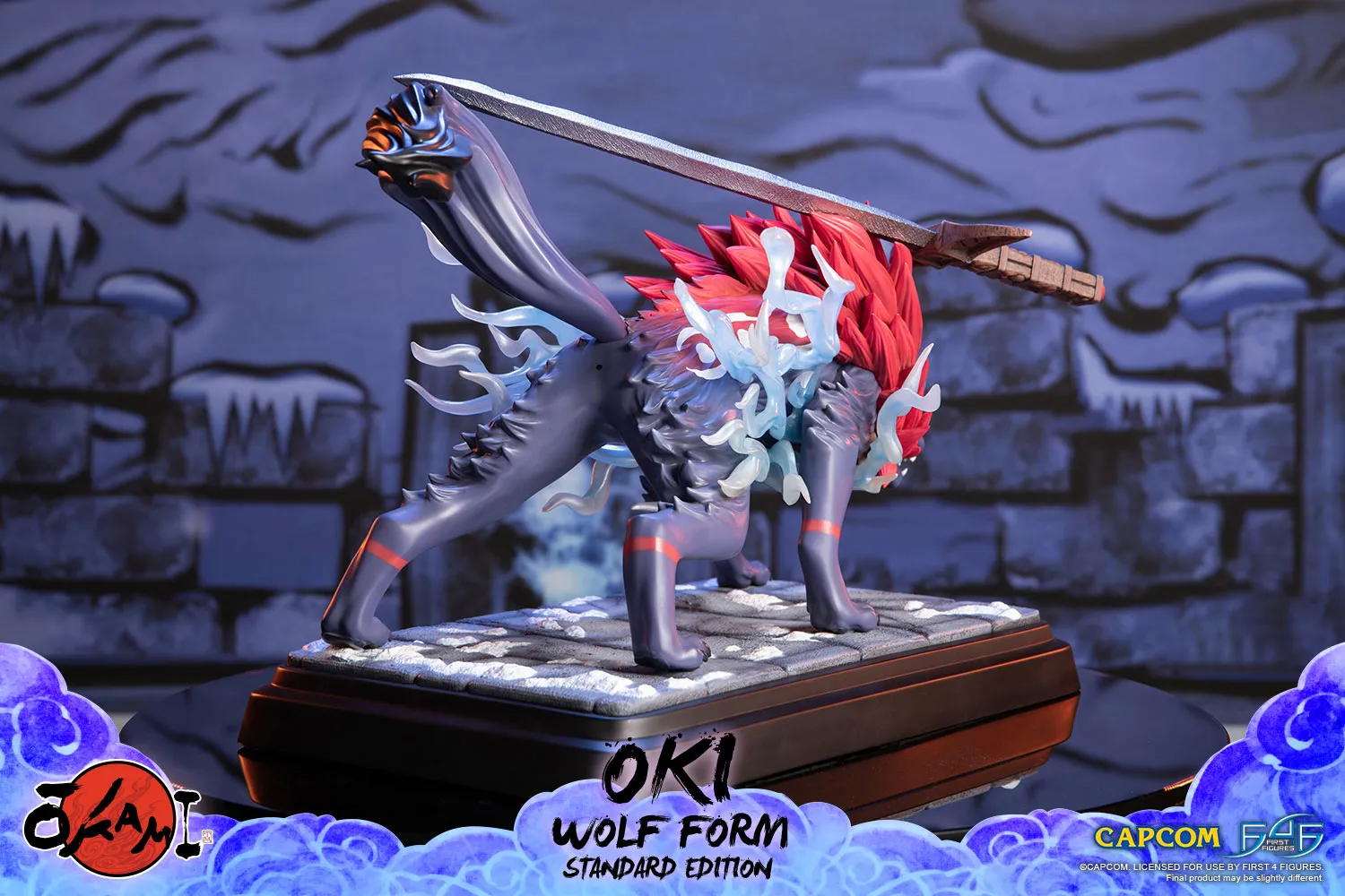 First 4 Figures Okami Oki Wolf statueta Standard 35 cm
