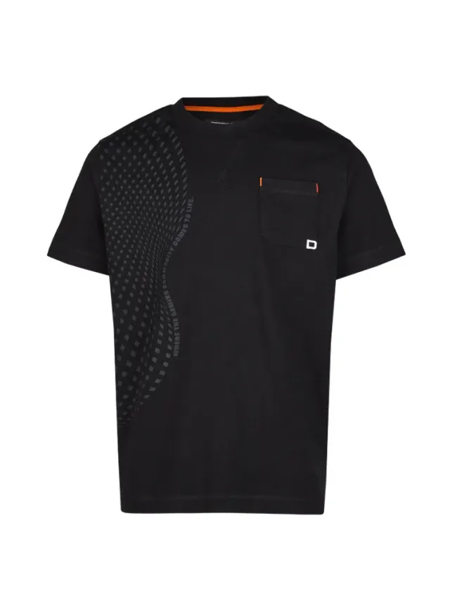 DreamHack Community tricou Negru buzunar bumbac