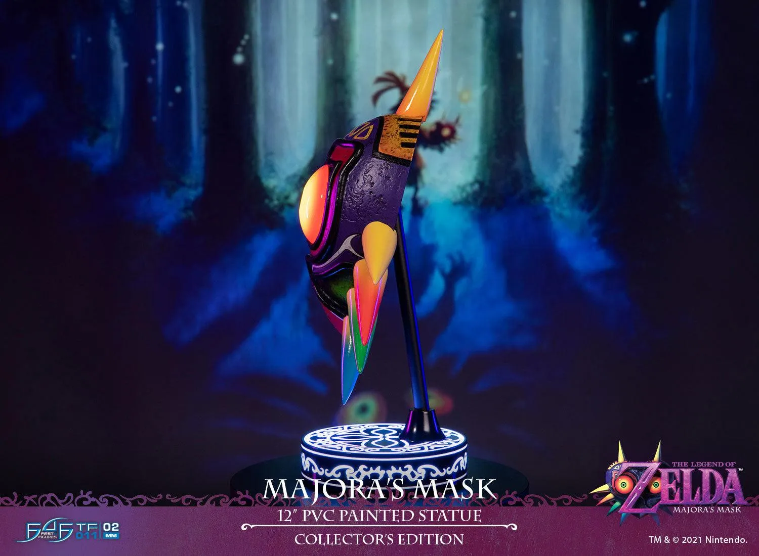 First 4 Figures Zelda Majora's Mask mască PVC Collector's LED