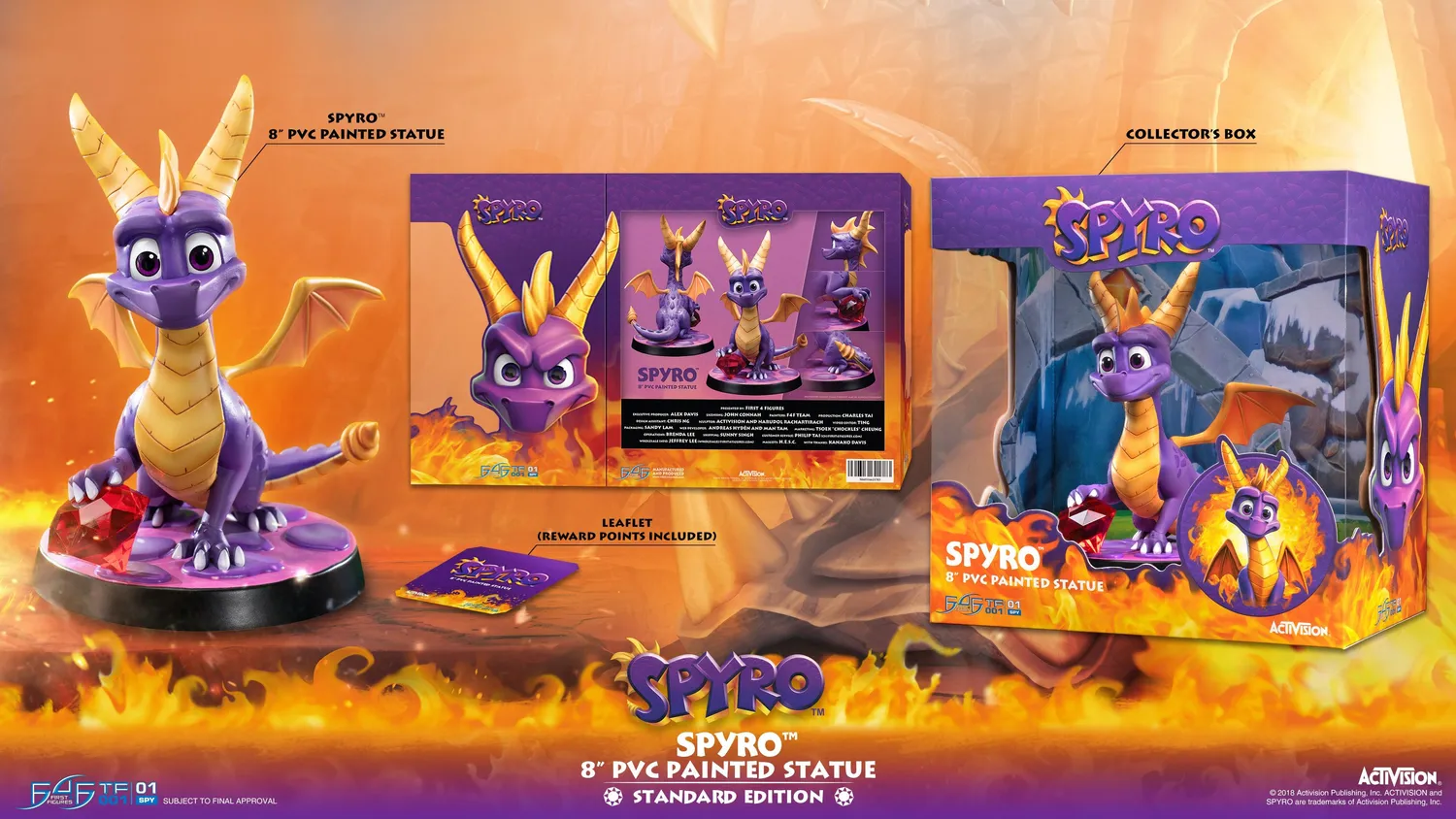 First 4 Figures Spyro statueta PVC Regular 20 cm