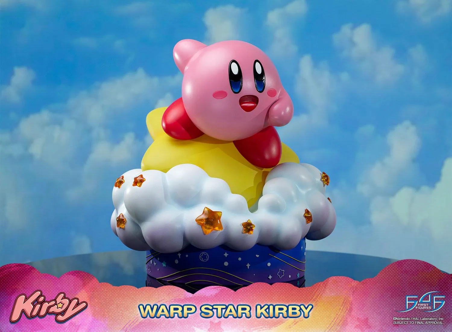 First 4 Figures Warp Star Kirby statuetă Regular