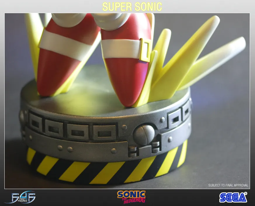 First 4 Figures Sonic Super Sonic statueta rasina aurie