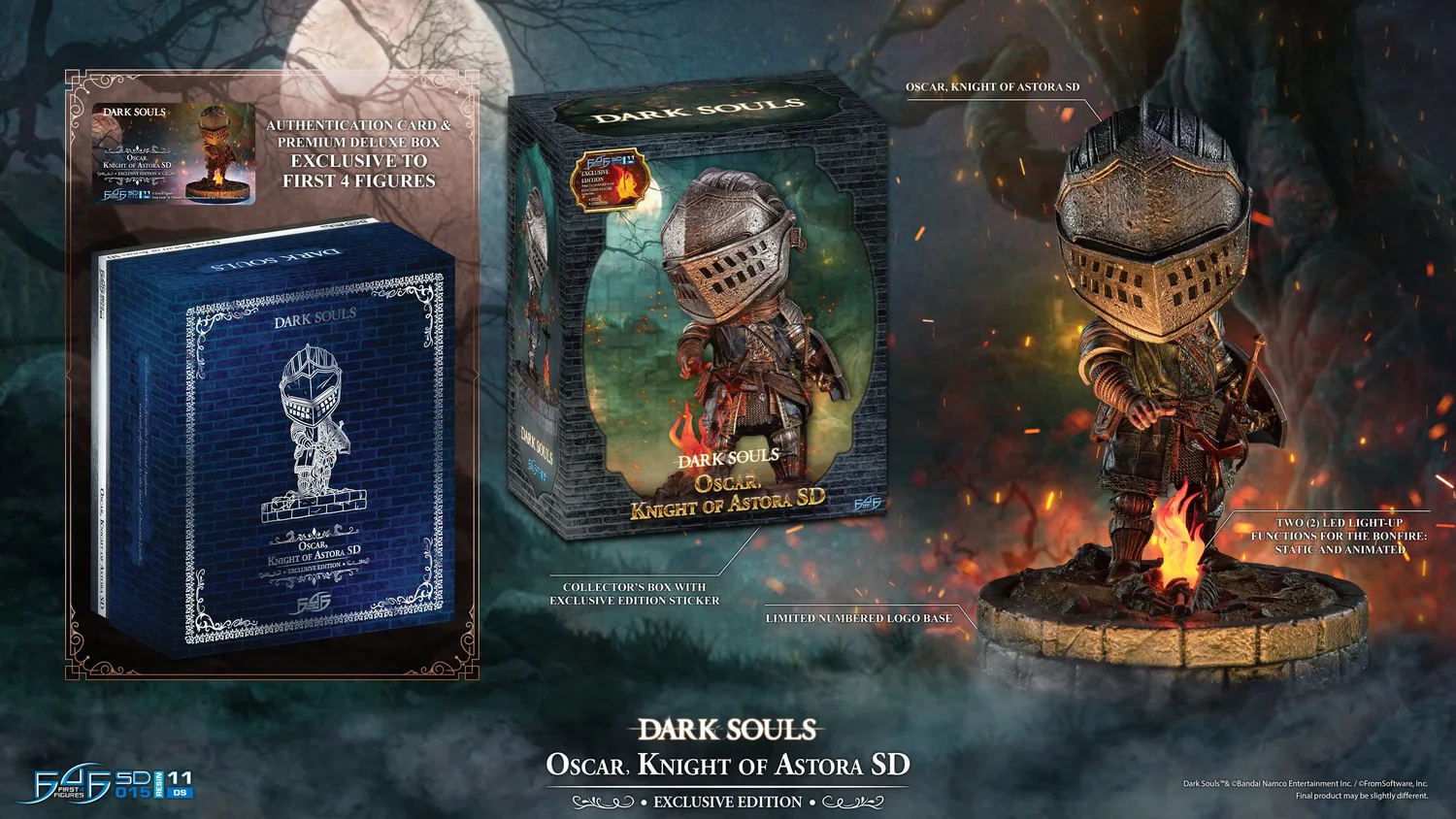 First 4 Figures Dark Souls Oscar Knight statuetă rășină Exclusive